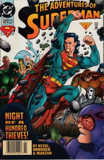 The Adventures of Superman Christmas Thieves |  Issue#520B | Year:1994 | Series: Superman | Pub: DC Comics | Newsstand Edition