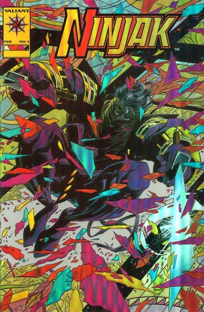 Ninjak, Vol. 1 Black Water, Part 1 |  Issue#1B | Year:1994 | Series: Ninjak | Pub: Valiant Entertainment | Gold Edition
