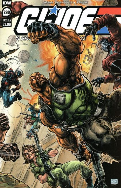 G.I. Joe: A Real American Hero (IDW), Vol. 1 Spotlight, Spotlight: Oktober Guard |  Issue#290A | Year:2022 | Series: G.I. Joe | Pub: IDW Publishing | Freddie Williams II Cover