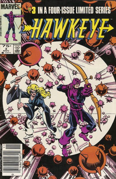 Hawkeye, Vol. 1 Beating the Odds |  Issue#3C | Year:1983 | Series: Hawkeye | Pub: Marvel Comics | Canadian Price Variant