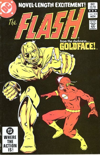 Flash, Vol. 1 The Eradicator Strikes Again! |  Issue#315A | Year:1982 | Series: Flash | Pub: DC Comics | Direct Edition