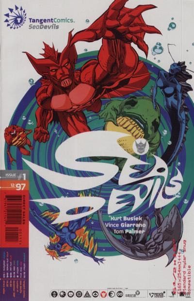 Tangent Comics: Sea Devils Devils and the Deep |  Issue#1 | Year:1997 | Series:  | Pub: DC Comics | Direct Edition