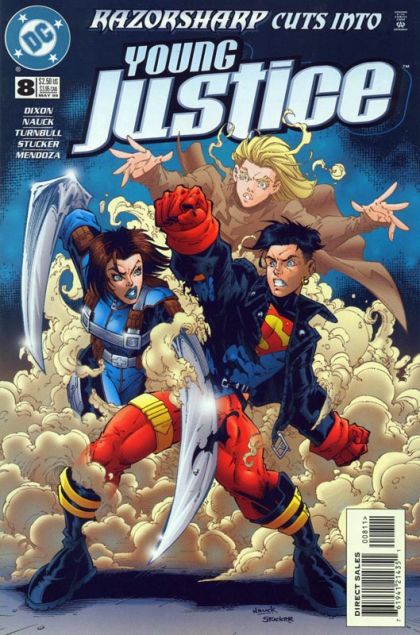Young Justice, Vol. 1 The Uninvited Geeks |  Issue#8A | Year:1999 | Series: Teen Titans | Pub: DC Comics