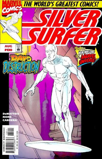 Silver Surfer, Vol. 3 End of a World |  Issue#130A | Year:1997 | Series: Silver Surfer | Pub: Marvel Comics |