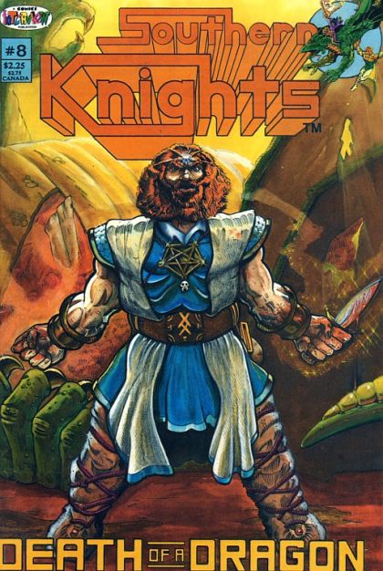 Southern Knights Death of a Dragon |  Issue#8 | Year:1985 | Series:  | Pub: Comics Interview