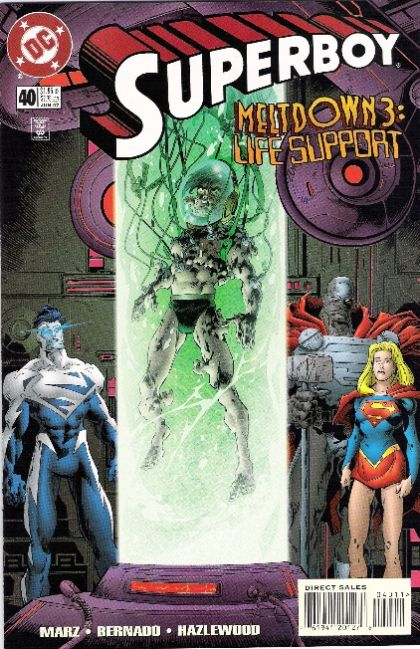 Superboy, Vol. 3 Meltdown, Part 3: Life Support |  Issue#40A | Year:1997 | Series: Superboy | Pub: DC Comics | Direct Edition