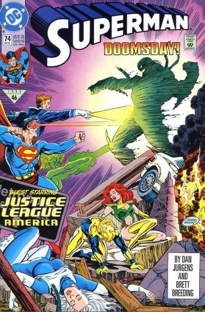 Superman, Vol. 2 Doomsday! - Countdown To Doomsday! |  Issue#74A | Year:1992 | Series: Superman | Pub: DC Comics | Direct Edition