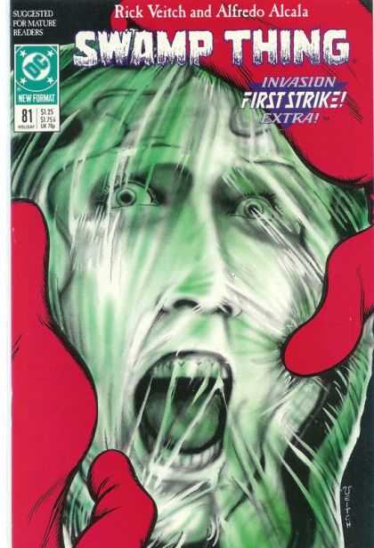 Swamp Thing, Vol. 2 Invasion - Widow's Weed |  Issue#81 | Year:1988 | Series: Swamp Thing | Pub: DC Comics |