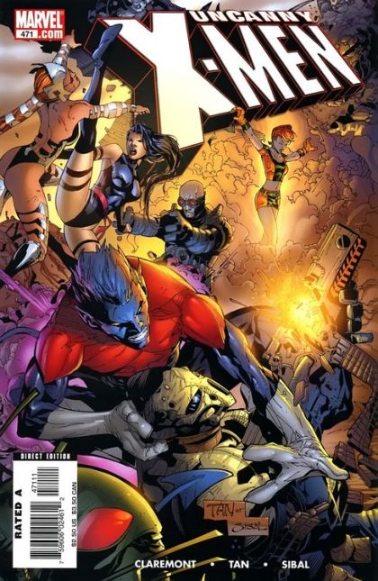 Uncanny X-Men, Vol. 1 Wand'ring Star, Part 3: Glory Days! |  Issue#471A | Year:2006 | Series: X-Men | Pub: Marvel Comics | Billy Tan Regular