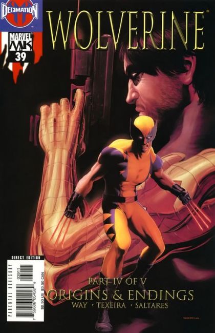 Wolverine, Vol. 3 Decimation - Origins & Endings, Part IV |  Issue#39A | Year:2006 | Series: Wolverine | Pub: Marvel Comics | 0