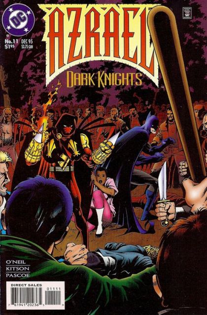 Azrael, Vol. 1 Azrael Rising, Part One |  Issue#11A | Year:1995 | Series:  | Pub: DC Comics | Direct Edition