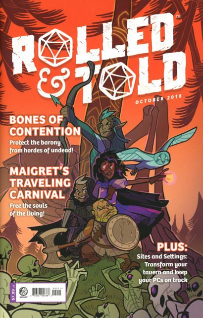 Rolled & Told  |  Issue#2 | Year:2018 | Series:  | Pub: Lion Forge |
