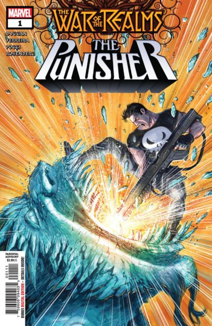War of the Realms: Punisher, Vol. 1 War of the Realms  |  Issue#1A | Year:2019 | Series:  | Pub: Marvel Comics | Regular Juan Ferreyra Cover