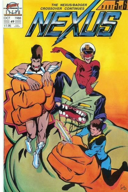 Nexus, Vol. 2 Mezzmerized |  Issue#49 | Year:1988 | Series: Nexus | Pub: First Comics |