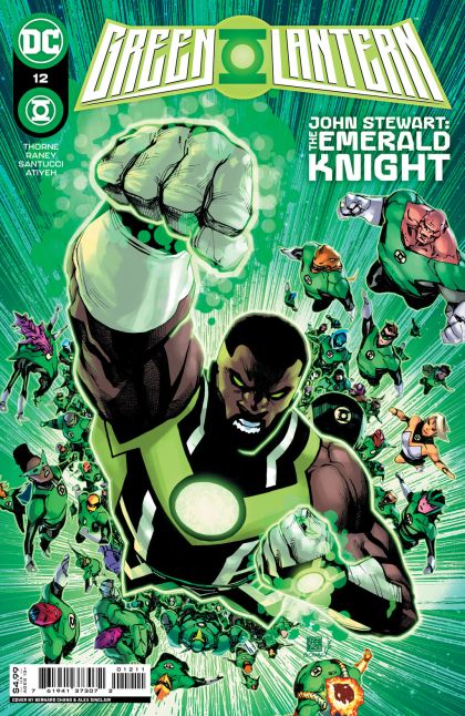 Green Lantern, Vol. 7 Nova Lux |  Issue#12A | Year:2022 | Series: Green Lantern | Pub: DC Comics | Bernard Chang Regular