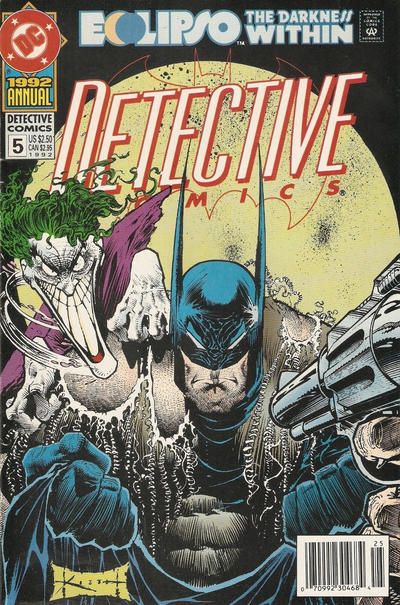 Detective Comics Annual, Vol. 1 Eclipso: The Darkness Within - Acts of Madness |  Issue#5B | Year:1992 | Series:  | Pub: DC Comics | Newsstand Edition