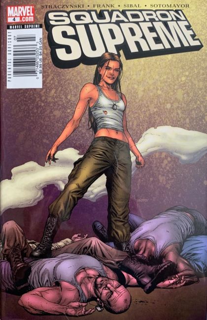 Squadron Supreme, Vol. 2 Blood and Sand, Part One |  Issue#4B | Year:2006 | Series: Squadron Supreme | Pub: Marvel Comics | Newsstand Edition