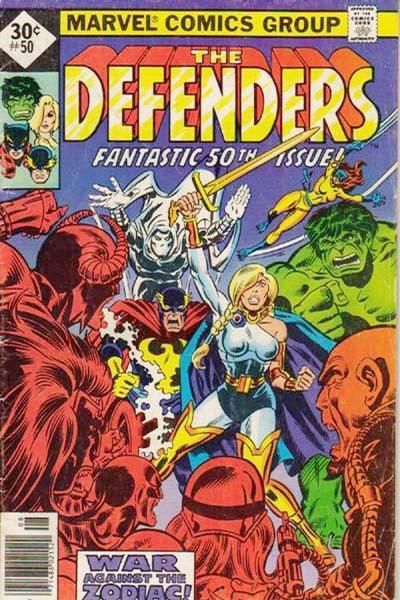 The Defenders, Vol. 1 Who Remembers Scorpio?, Part Three: Scorpio Must Die! |  Issue#50A | Year:1977 | Series: Defenders | Pub: Marvel Comics | Whitman Variant