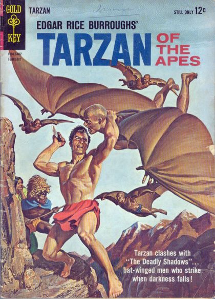 Tarzan (Dell Publishing Co.) The Deadly Shadows |  Issue#140 | Year:1964 | Series: Tarzan | Pub: Dell Publishing Co. |