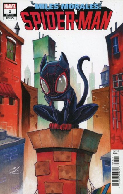 Miles Morales: Spider-Man, Vol. 2  |  Issue#1G | Year:2022 | Series:  | Pub: Marvel Comics | Chrissie Zullo Cat Variant