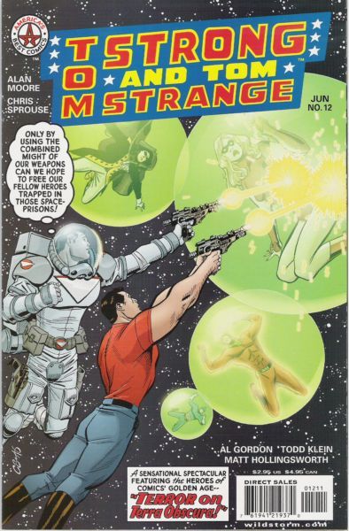 Tom Strong Tom Strong And Tom Strange - "Terror On Terra Obscura!" |  Issue#12 | Year:2001 | Series: Tom Strong | Pub: DC Comics |