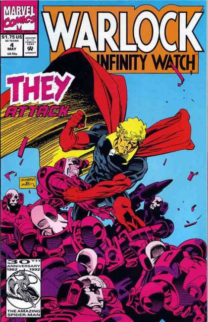 Warlock and the Infinity Watch They |  Issue#4A | Year:1992 | Series: Warlock | Pub: Marvel Comics |