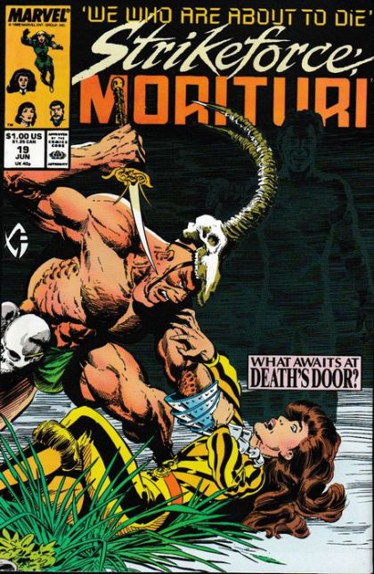 Strikeforce: Morituri The Sun is But a Morning Star |  Issue#19 | Year:1988 | Series: Strikeforce: Morituri | Pub: Marvel Comics |