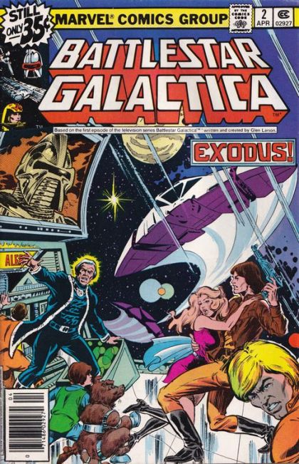 Battlestar Galactica, Vol. 1 (Marvel Comics) Exodus! |  Issue#2B | Year:1979 | Series:  | Pub: Marvel Comics |