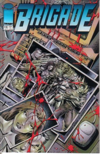 Brigade, Vol. 2  |  Issue#13 | Year:1994 | Series:  | Pub: Image Comics | Anthony Winn Regular Cover