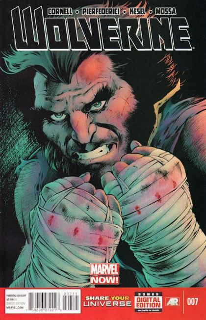 Wolverine, Vol. 5 Mortal |  Issue#7 | Year:2013 | Series: Wolverine | Pub: Marvel Comics | Alan Davis Regular