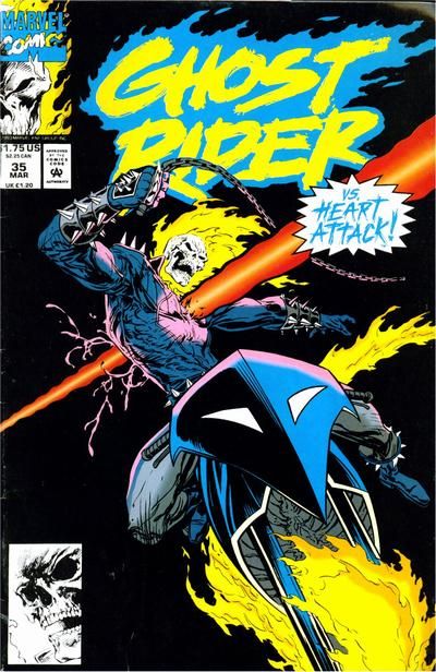 Ghost Rider, Vol. 2 You Can't Always Get What You Want |  Issue#35A | Year:1993 | Series: Ghost Rider | Pub: Marvel Comics | Direct Edition