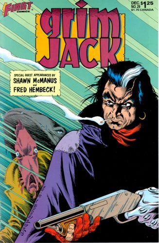 Grimjack Mercy / Munden's Bar: The Best Darn Anchorman in Cynosure |  Issue#29 | Year:1986 | Series: Grimjack | Pub: First Comics |