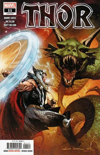 Thor, Vol. 6 Prey, Part Three of Six |  Issue#11A | Year:2021 | Series:  | Pub: Marvel Comics | Regular Olivier Coipel Cover