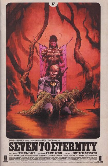 Seven To Eternity  |  Issue#17A | Year:2021 | Series:  | Pub: Image Comics | Jerome Opeña & Matt Hollingsworth Cover