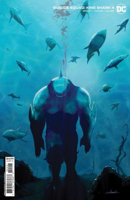 Suicide Squad: King Shark Defaced |  Issue#4B | Year:2021 | Series:  | Pub: DC Comics | Variant Livio Ramondelli Card Stock Cover