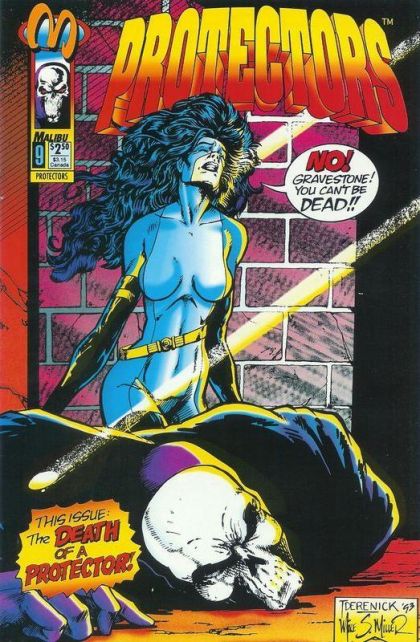 Protectors (Malibu) An End To Prologue |  Issue#9A | Year:1993 | Series: Protectors | Pub: Malibu Comics | Direct Edition