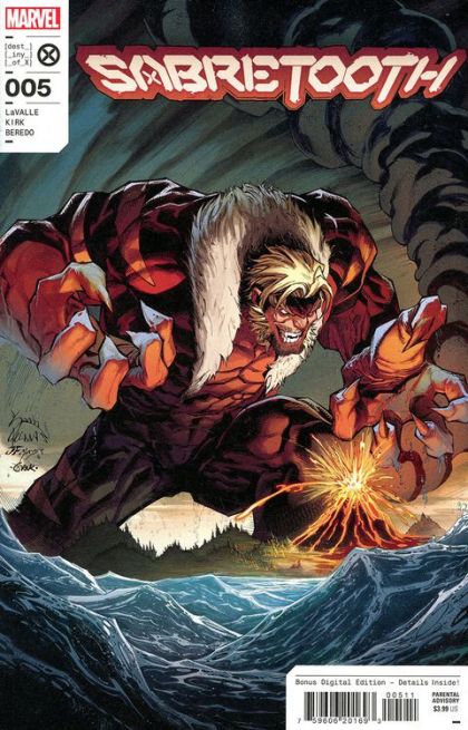 Sabretooth, Vol. 3 The Magnificent Eight |  Issue#5A | Year:2022 | Series: Sabretooth | Pub: Marvel Comics | Ryan Stegman Regular
