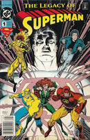 The Legacy of Superman The Guardians of Metropolis, Sister Act, Gangbuster of Suicide Slum, Funeral Pyres, Vanishing Point |  Issue