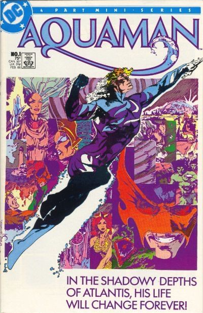 Aquaman, Vol. 2 The Rise and Fall, and Rise and Fall of Atlantis |  Issue#1A | Year:1985 | Series: Aquaman | Pub: DC Comics |