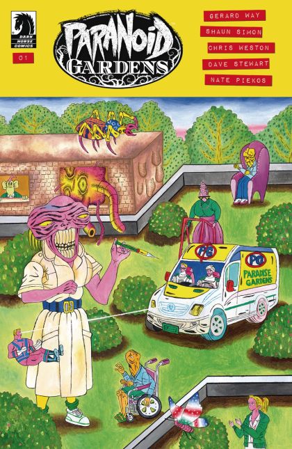 Paranoid Gardens  |  Issue#1B | Year:2024 | Series:  | Pub: Dark Horse Comics | Motohiro Variant