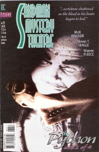 Sandman Mystery Theatre The Python: Act Two |  Issue#34 | Year:1996 | Series:  | Pub: DC Comics |