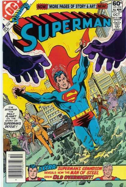 Superman, Vol. 1 The Sounds That Menaced Metropolis |  Issue#364B | Year:1981 | Series: Superman | Pub: DC Comics | Newsstand Edition