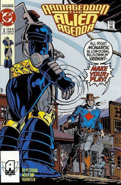 Armageddon: The Alien Agenda Armageddon 2001 - The West Years Of Our Lives |  Issue#3A | Year:1991 | Series:  | Pub: DC Comics | Direct Edition