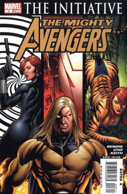 Mighty Avengers, Vol. 1 The Initiative - The Mighty Avengers |  Issue#3A | Year:2007 | Series: Avengers | Pub: Marvel Comics | Frank Cho Regular