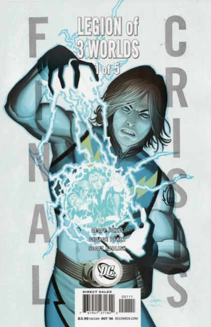 Final Crisis: Legion of Three Worlds Final Crisis - Legion of 3 Worlds, Book One |  Issue#1A | Year:2008 | Series: Final Crisis | Pub: DC Comics | Character Cover