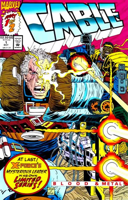 Cable: Blood & Metal Blood & Metal, Part 1 |  Issue#1A | Year:1992 | Series:  | Pub: Marvel Comics | Direct Edition