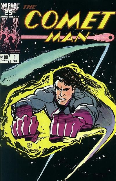 Comet Man Comet Man |  Issue#1 | Year:1987 | Series:  | Pub: Marvel Comics |