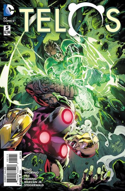 Telos Sacrifice |  Issue#5A | Year:2016 | Series:  | Pub: DC Comics |