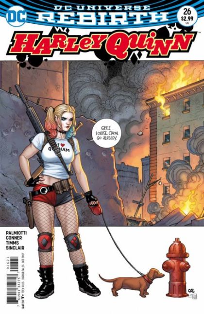 Harley Quinn, Vol. 3 Surprise, Surprise, Part Two |  Issue#26C | Year:2017 | Series:  | Pub: DC Comics | Frank Cho Variant
