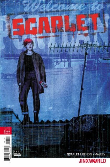 Scarlet (DC Comics)  |  Issue#1B | Year:2018 | Series:  | Pub: DC Comics | Variant Michael Gaydos Cover